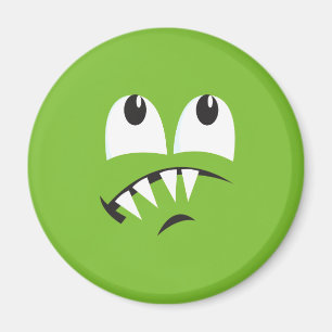 SCAREDY MONSTER-GESICHTS-KOSTÜM MAGNET