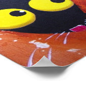 Scaredy Stressie Cat Poster (Ecke)