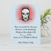 Scarey 16. Geburtstagsparty Einladung (Stehend Vorderseite)