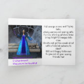 Scarey Fee Halloween Karte (Innenseite)