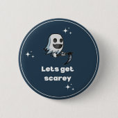 Scarey-Ghost-Button Button (Vorderseite)