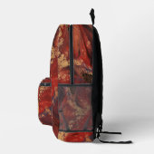 Scarlet-Ausdrücke Bedruckter Rucksack (Rechts)