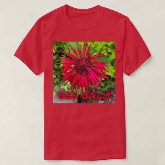 Scarlet Bee Balm T-Shirt (Design vorne)