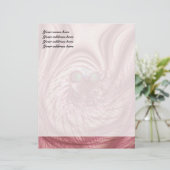 Scarlet Bird Briefbogen (Stehend Vorderseite)