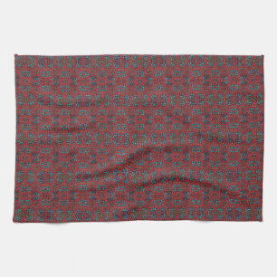 Scarlet Blue Geschirrtuch