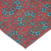 Scarlet Blue Tischdecke (Schrägansicht)