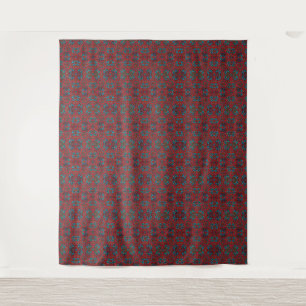 Scarlet Blue Wandteppich