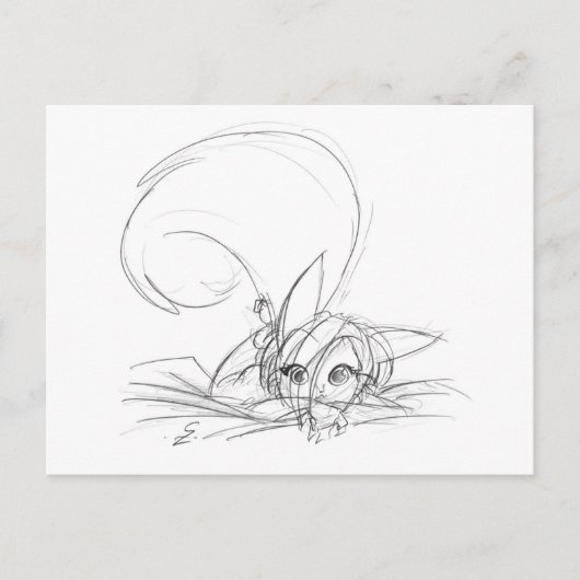 Scarlet Bored 001 Postkarte (Vorderseite)