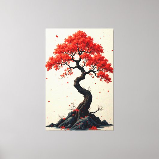 Scarlet Breeze Leinwanddruck (Vorderseite)