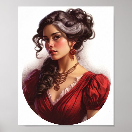 Scarlet Dragna aus Caraval Poster (Vorne)