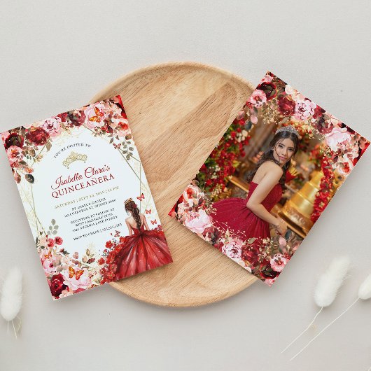 Scarlet Elegance Einladung