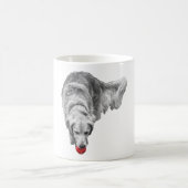 Scarlet Ember Blick Kaffeetasse (Mittel)