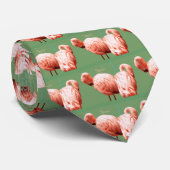 Scarlet Flamingo Krawatte (Gerollt)