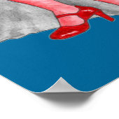 Scarlet Flapper Poster (Ecke)