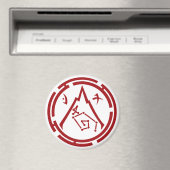 Scarlet Guard [Rotes Emblem] Magnet (In Situ (Geschirrspüler))