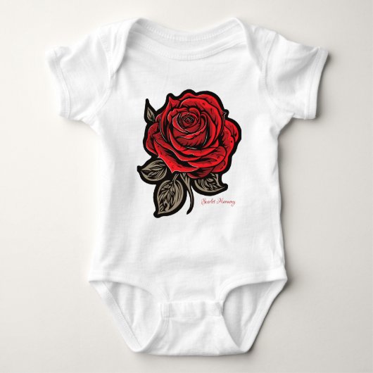 Scarlet Harmony Baby Strampler (Vorderseite)