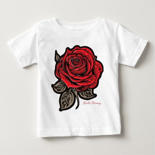 Scarlet Harmony Baby T-shirt (Vorderseite)