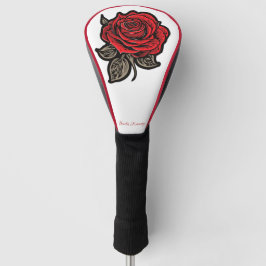 Scarlet Harmony Golf Headcover