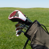 Scarlet Harmony Golf Headcover (In SItu)