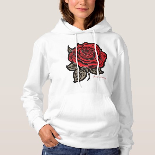 Scarlet Harmony Hoodie (Vorderseite)