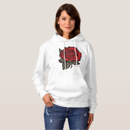 Scarlet Harmony Hoodie