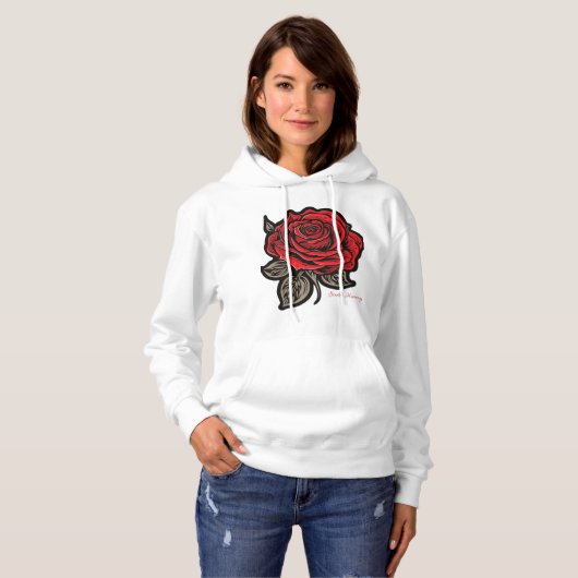 Scarlet Harmony Hoodie (Vorne ganz)