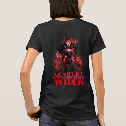 Scarlet Hexe T Shirt (Rückseite)
