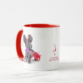 Scarlet Hodag Tasse (Vorderseite Links)