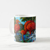Scarlet Ibis Kaffee Tasse (Vorderseite Links)