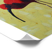 Scarlet Ibis Poster (Ecke)