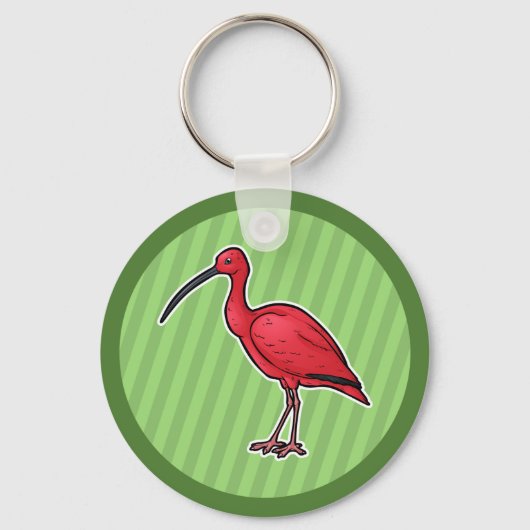 Scarlet Ibis Schlüsselanhänger (Vorderseite)