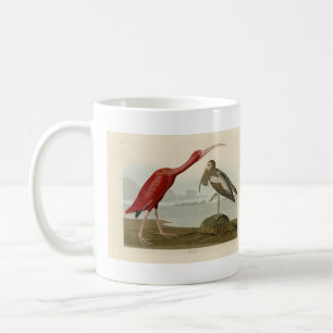 Scarlet Ibis - von Audubons Vögeln Amerikas Kaffeetasse