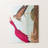 Scarlet ibis von John James Audubon Puzzle (Vertikal)