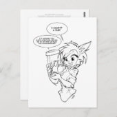 Scarlet Jar Postkarte (Vorne/Hinten)