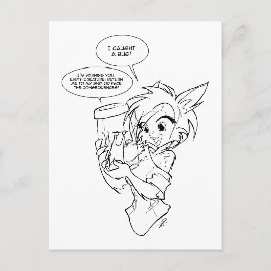 Scarlet Jar Postkarte (Vorderseite)