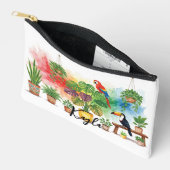 Scarlet Macaw and Toucan House Sitting Zubehörtasche (Offen)