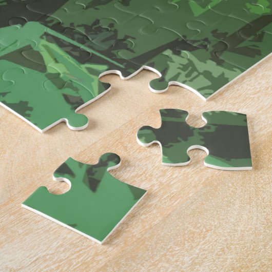 Scarlet Macaw Costa Rica Design Jigsaw Puzzle (Seite)