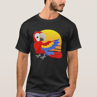 Scarlet Macaw Costume Men Women Kids T-Shirt