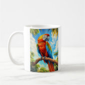 Scarlet Macaw Kaffeetasse (Links)