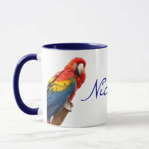 Scarlet Macaw Nicaragua Keramik Tasse