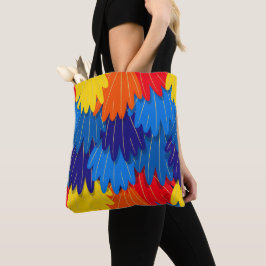 Scarlet Macaw Parrot Feathers Tasche