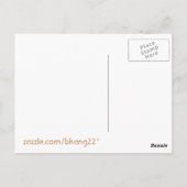 Scarlet Macaw Postkarte (Rückseite)