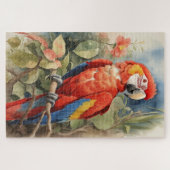 Scarlet Macaw Puzzle (Horizontal)