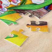 Scarlet Macaw Puzzle (Seite)