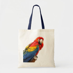 Scarlet Macaw Tote Bag Tragetasche