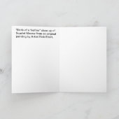 Scarlet Macaw Wildlife Bird Grußkarte Karte (Innenseite)