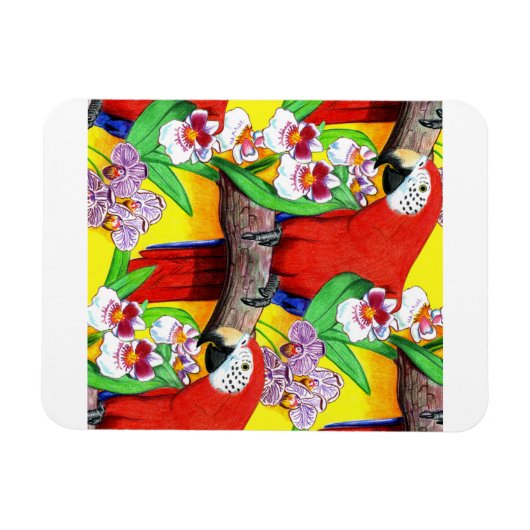 Scarlet McCaw Magnet (Horizontal)