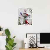 Scarlet Monkey Poster (Heimbüro)