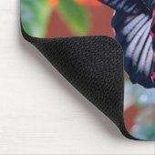 Scarlet Mormon Butterfly Mousepad (Ecke)