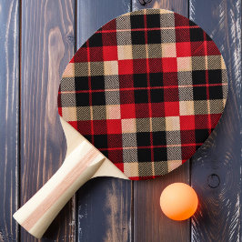 Scarlet Night Kariert Tischtennis Schläger